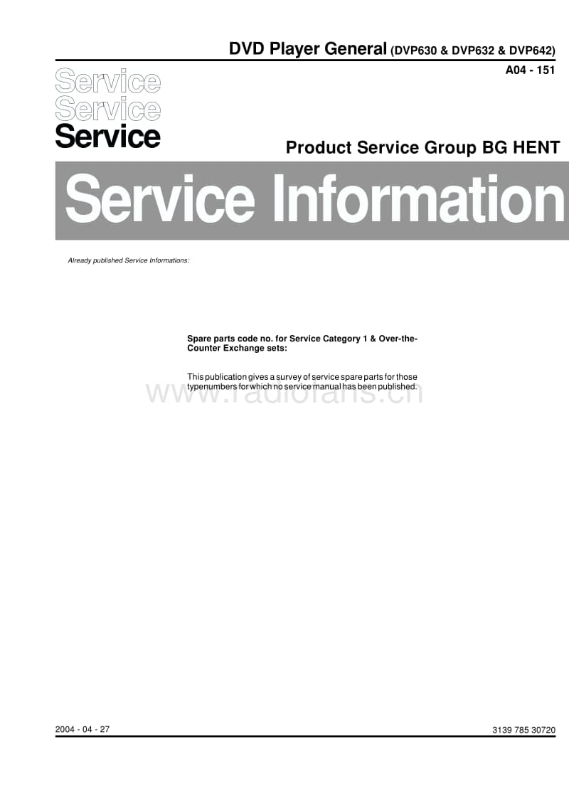 Philips-DVP-632-Service-Manual电路原理图.pdf_第1页