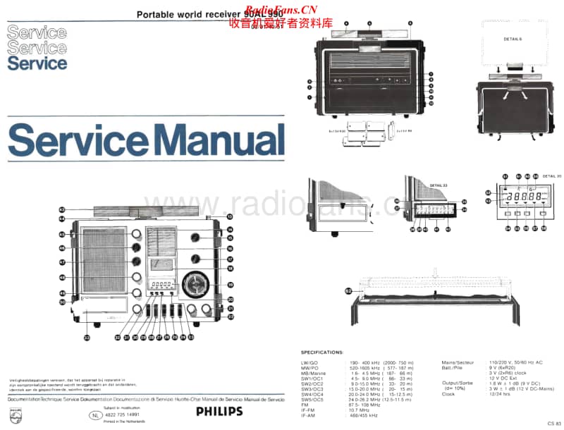 Philips-90-AL-990-Service-Manual-2电路原理图.pdf_第1页