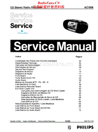Philips-AZ-1508-Service-Manual电路原理图.pdf