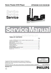 Philips-HTS-3538-Service-Manual电路原理图.pdf