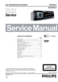 Philips-CE-120-CE-120-X-Service-Manual(1)电路原理图.pdf