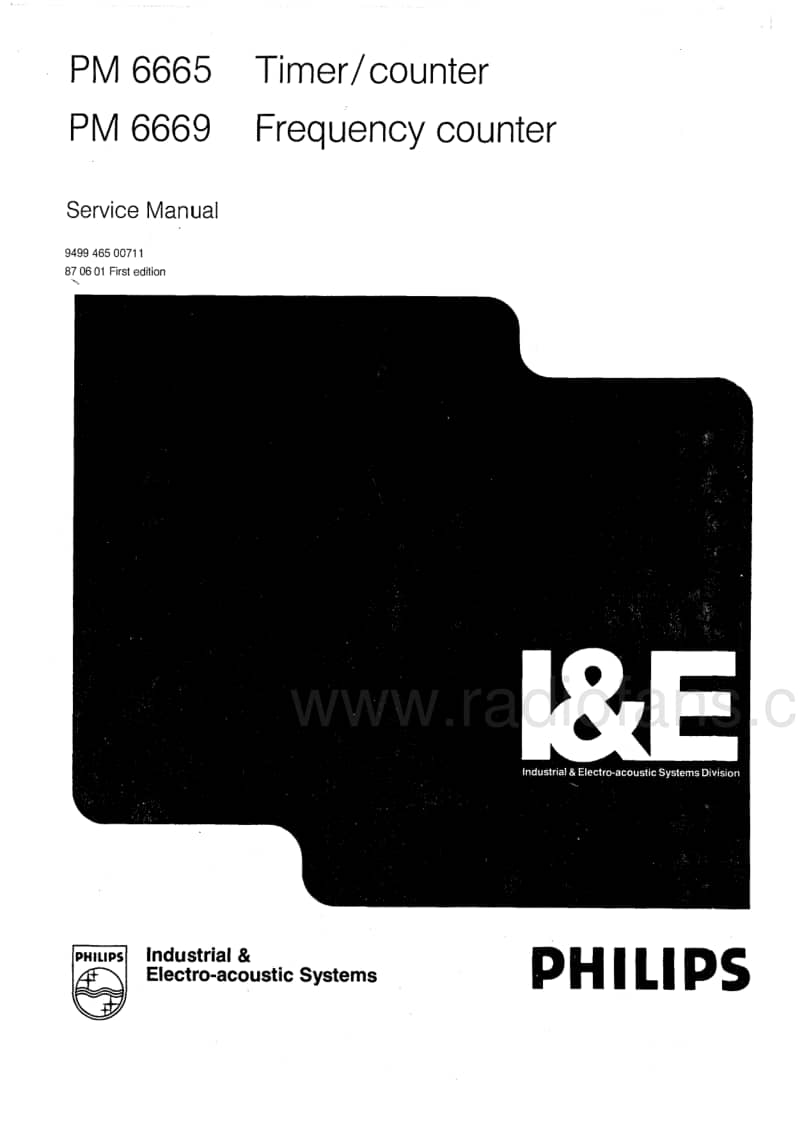 Philips-PM-6665-Service-Manual电路原理图.pdf_第1页