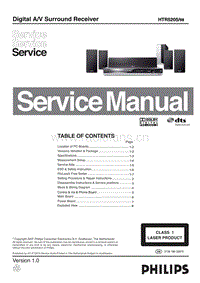 Philips-HTR-5205-Service-Manual电路原理图.pdf