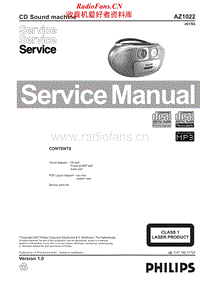 Philips-AZ-1022-Service-Manual电路原理图.pdf