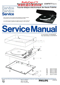 Philips-AF-887-Service-Manual电路原理图.pdf