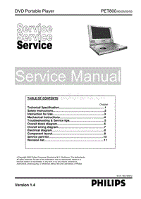 Philips-PET-800-Service-Manual电路原理图.pdf