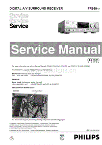 Philips-FR-999-Service-Manual电路原理图.pdf