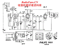 Philips-114-A-Schematic电路原理图.pdf