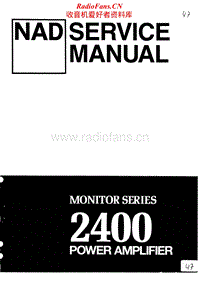 Nad-2400-Service-Manual电路原理图.pdf