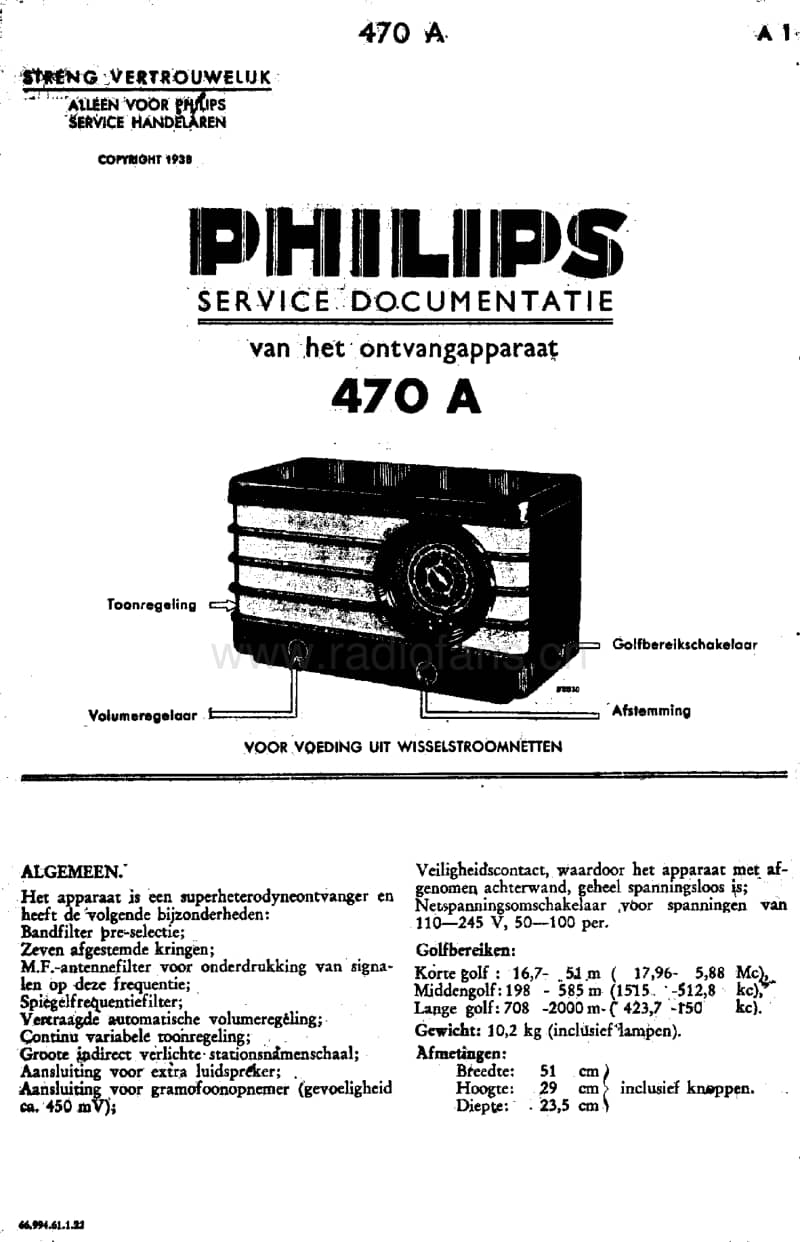 Philips-470-A-Service-Manual电路原理图.pdf_第3页