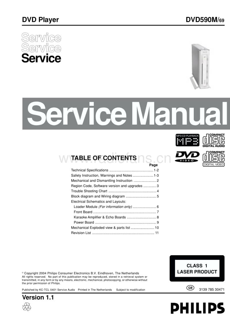 Philips-DVD-590-M-Service-Manual电路原理图.pdf_第1页