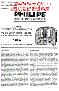 Philips-938-A-Service-Manual电路原理图.pdf