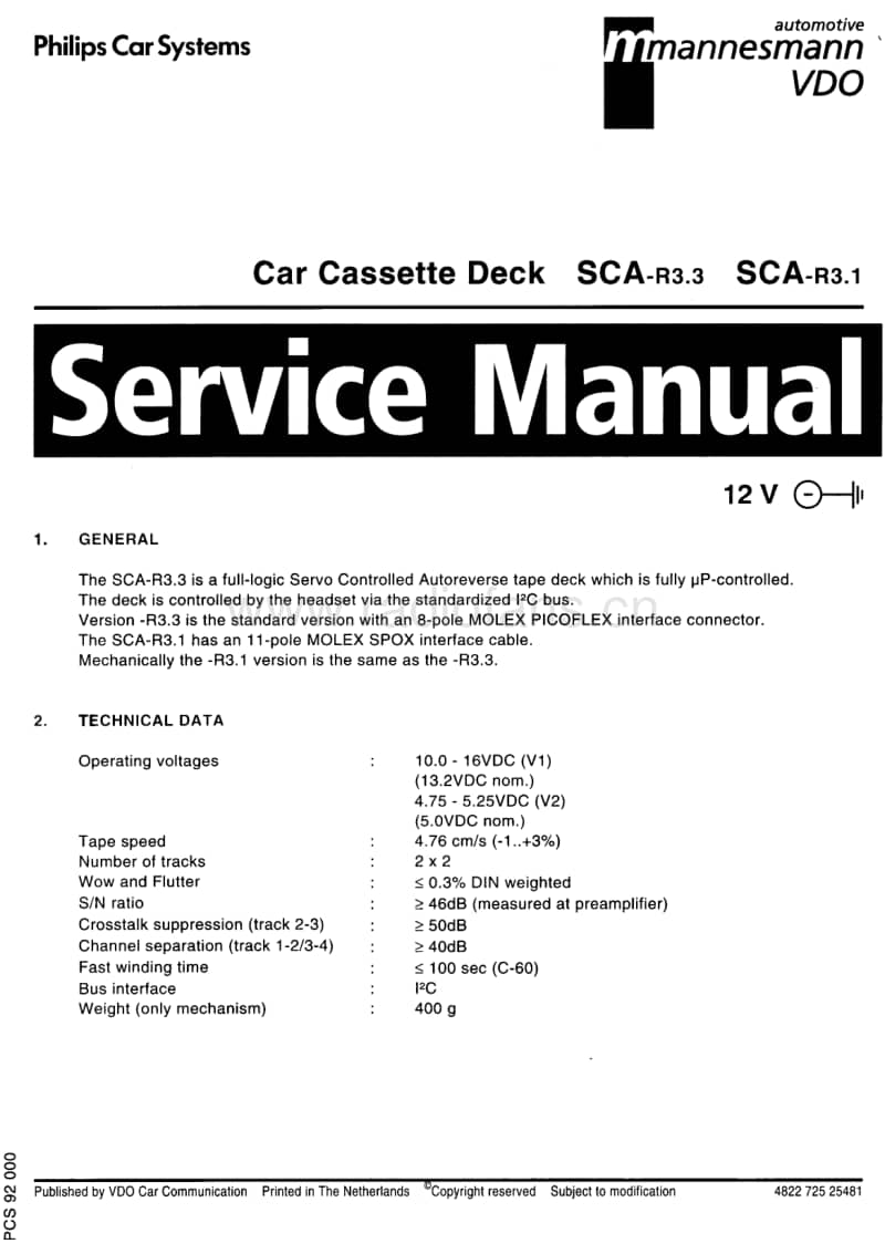 Philips-SCAR-3.3-Service-Manual电路原理图.pdf_第1页