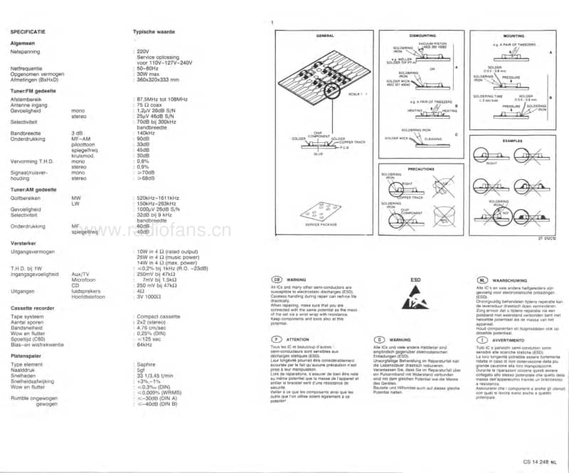 Philips-F-1485-Service-Manual电路原理图.pdf_第2页