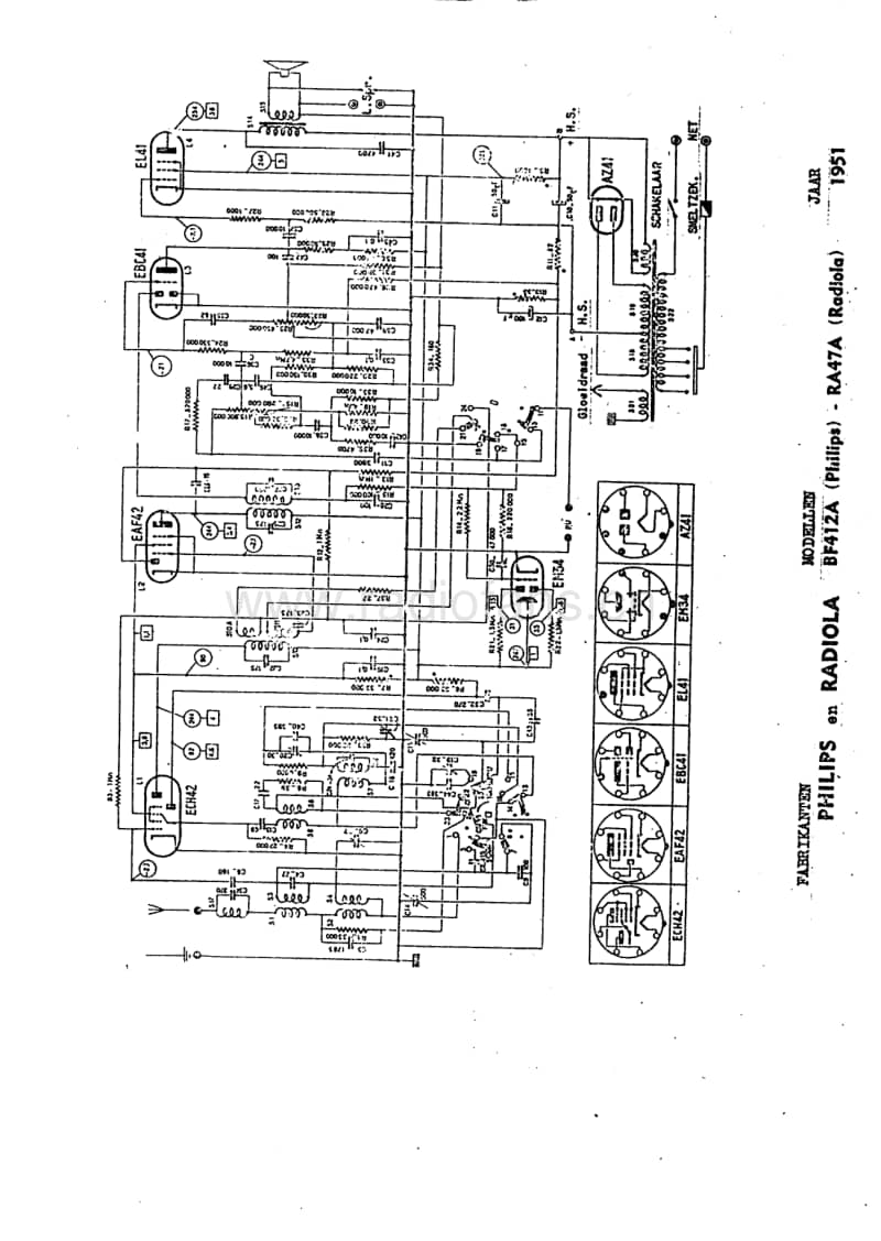 Philips-BF-412A-Schematic电路原理图.pdf_第1页