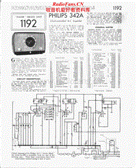 Philips-342-A-Service-Manual电路原理图.pdf