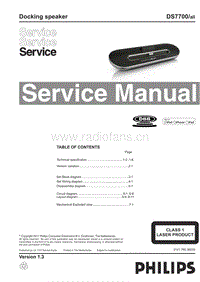 Philips-DS-7700-Service-Manual电路原理图.pdf