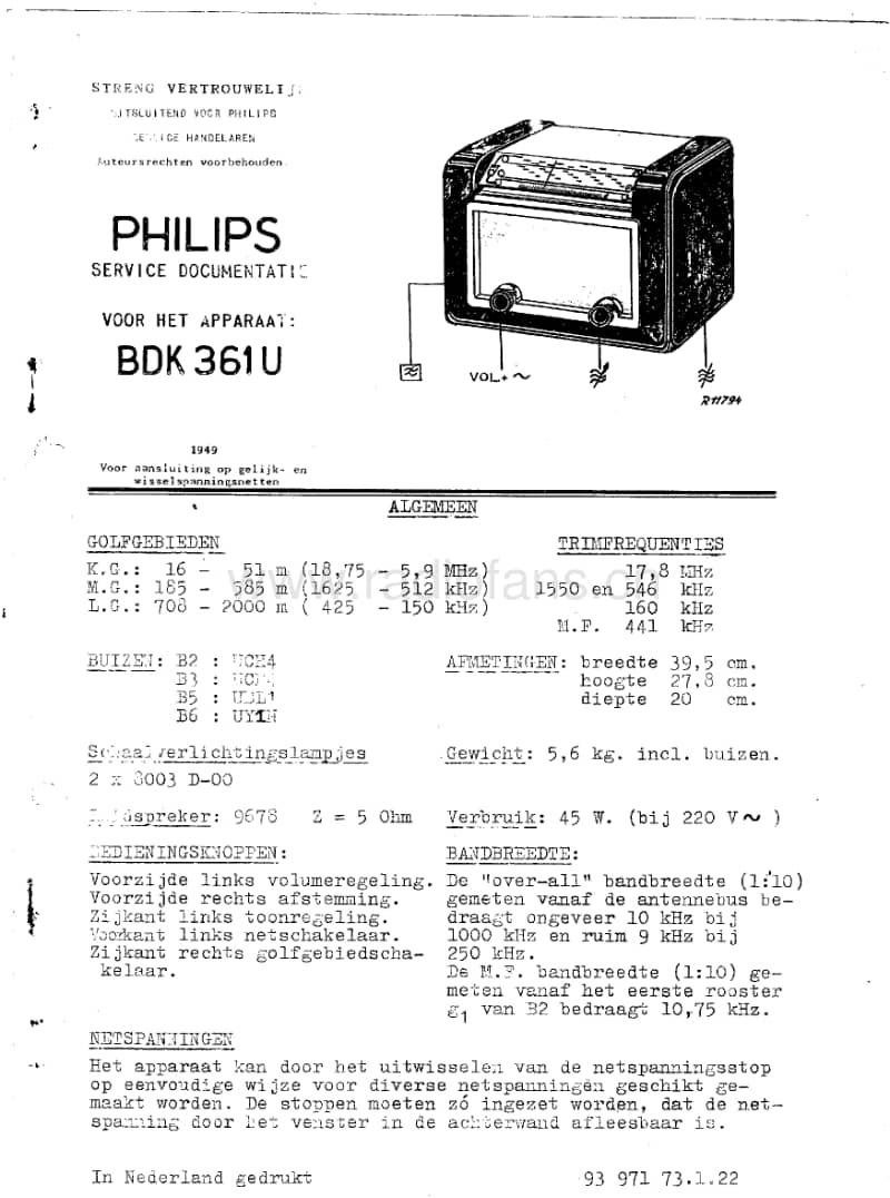 Philips-BDK-361-U-Service-Manual电路原理图.pdf_第1页