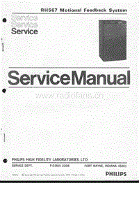 Philips-RH-567-Service-Manual电路原理图.pdf