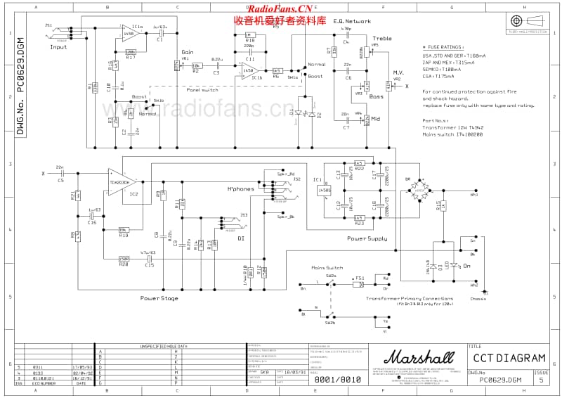 Marshall-8010-Valvestate-Schematic电路原理图.pdf_第1页
