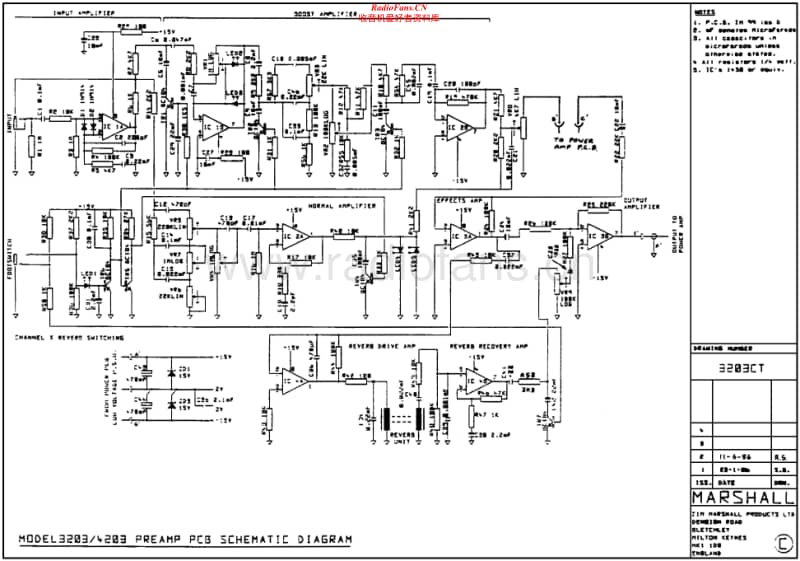 Marshall-4203-Preamp-Schematic电路原理图.pdf_第1页