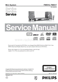 Philips-FWD-17-Service-Manual电路原理图.pdf