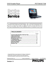 Philips-PET-736-Service-Manual电路原理图.pdf