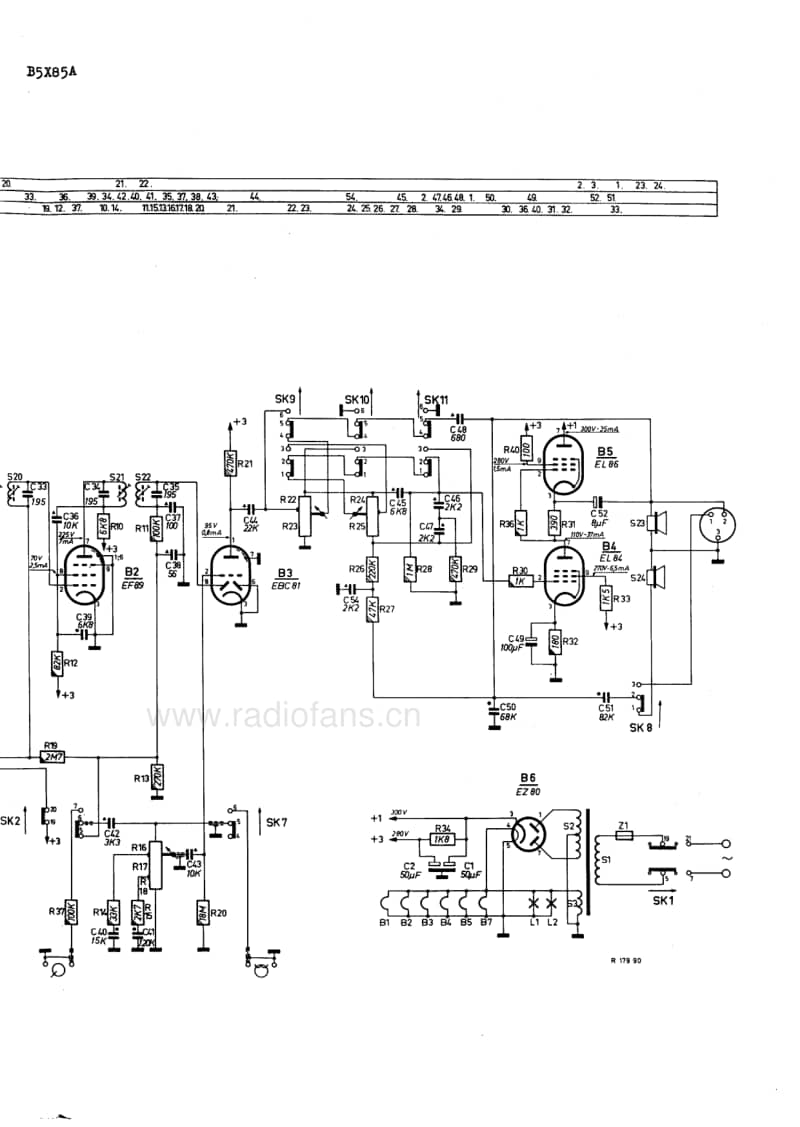 Philips-B-5-X-85-A-Service-Manual电路原理图.pdf_第3页