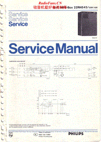Philips-22-RH-545-Service-Manual电路原理图.pdf