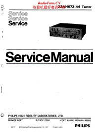 Philips-AH-673-Service-Manual电路原理图.pdf