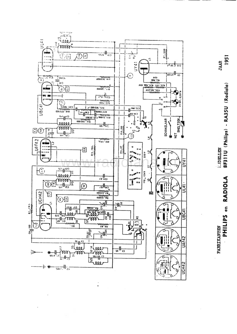 Philips-BF-311U-Schematic电路原理图.pdf_第1页