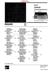 Philips-22-RH-590-Service-Manual电路原理图.pdf