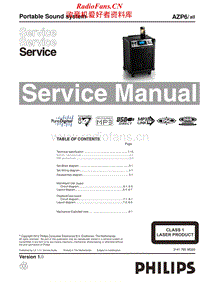 Philips-AZP-6-Service-Manual电路原理图.pdf