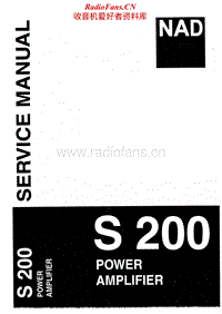 Nad-S-200-Service-Manual电路原理图.pdf
