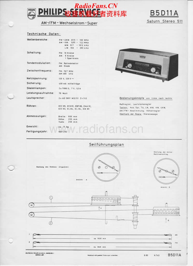 Philips-B-5-D-11-A-Service-Manual电路原理图.pdf_第1页