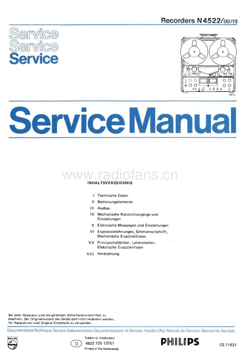 Philips-N-4522-Service-Manual电路原理图.pdf_第1页