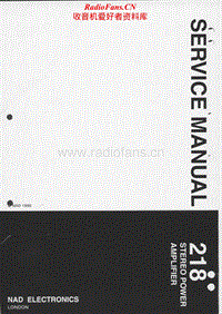 Nad-218-Service-Manual电路原理图.pdf