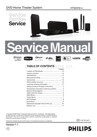 Philips-HTS-3376-Service-Manual电路原理图.pdf