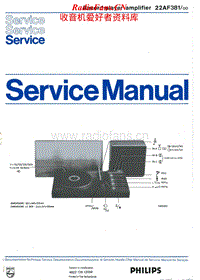Philips-AF-381-Service-Manual电路原理图.pdf