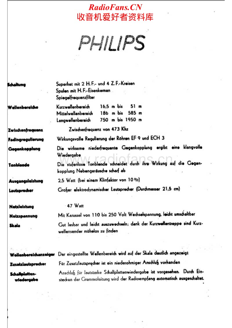 Philips-434-A-Service-Manual电路原理图.pdf_第2页