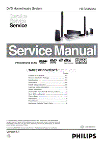 Philips-HTS-3355-Service-Manual电路原理图.pdf