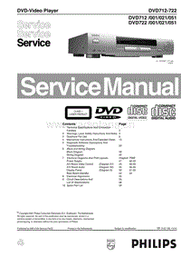 Philips-DVD-712-722-Service-Manual(1)电路原理图.pdf