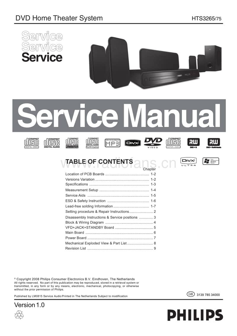 Philips-HTS-3265-Mk1-Service-Manual电路原理图.pdf_第1页