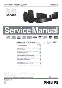 Philips-HTS-3265-Mk1-Service-Manual电路原理图.pdf