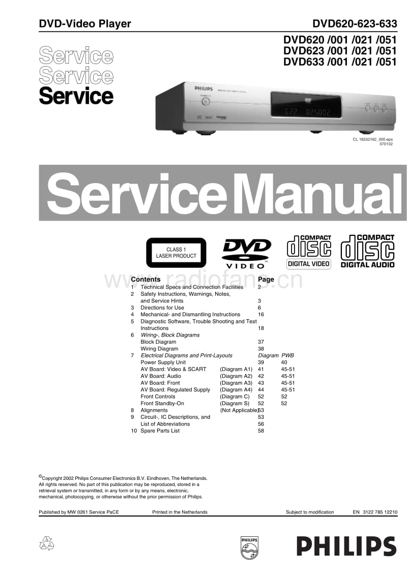 Philips-DVD-620-623-633-Service-Manual(2)电路原理图.pdf_第1页