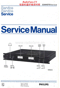 Philips-22-AH-370-Service-Manual电路原理图.pdf