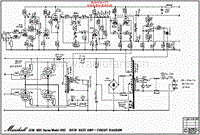 Marshall-1992-JCM-800-100W-Bass-Amp-Schematic电路原理图.pdf
