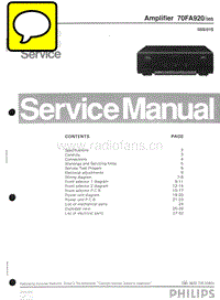 Philips-FA-920-Service-Manual电路原理图.pdf