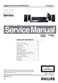 Philips-HTR-5204-Service-Manual电路原理图.pdf