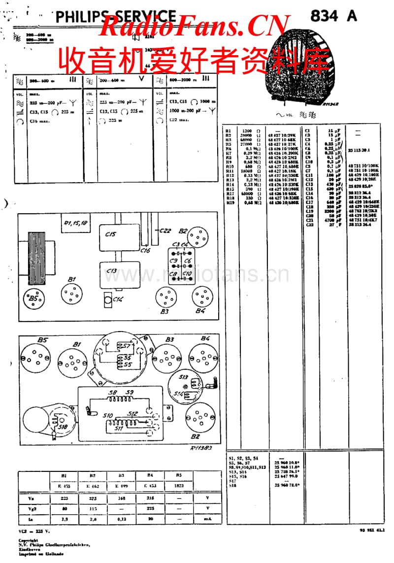 Philips-824-A-Service-Manual电路原理图.pdf_第1页